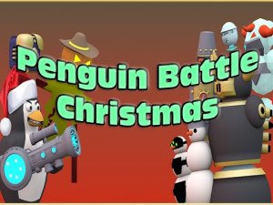 Penguin Holiday Defender Arcade