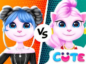 Cat Girl Fashion Challenge Online Dress Up Game