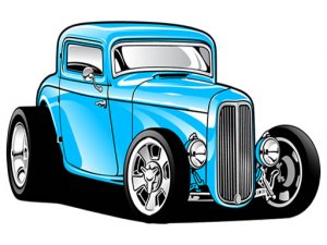 Hot Rod Coloring Online Game - Coloring Game