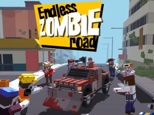 Endless Zombie Road Driving Game Arcade Game
