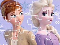 Frozen Sister Jigsaw Puzzle Game