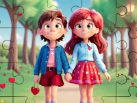Valentine Jigsaw Puzzle Game