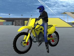 MSK Trial Dirt Bike Stunt Racing Game Arcade Game