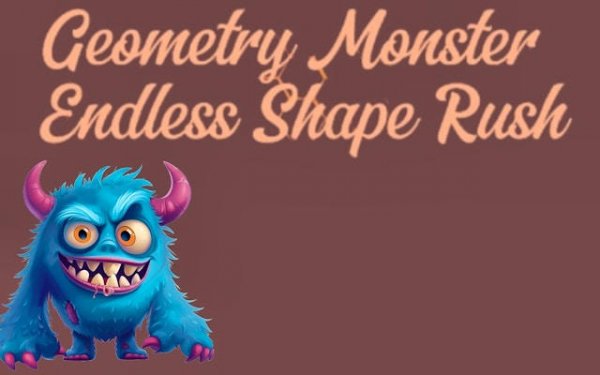 Geometry Monster: Endless Shape Rush - Hyper Casual Runner