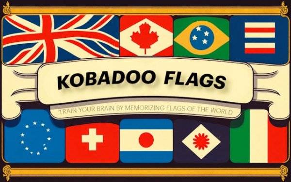 Kobadoo Flags - World Flags Memory Game