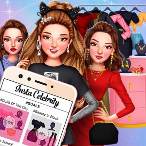 Celebrity Fashion Stylist Game
