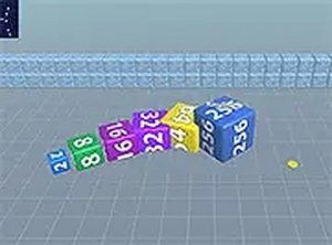 Cube Arena 2048 Merge Numbers Online Arcade Game